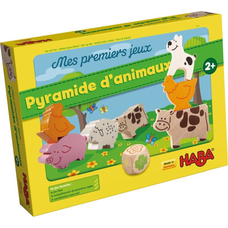 Ma première Pyramide d'animaux - Boite vue de face