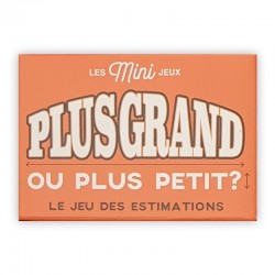 Mini Jeux - Plus Grand ou...