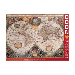 Puzzle 2000 pièces : Carte...