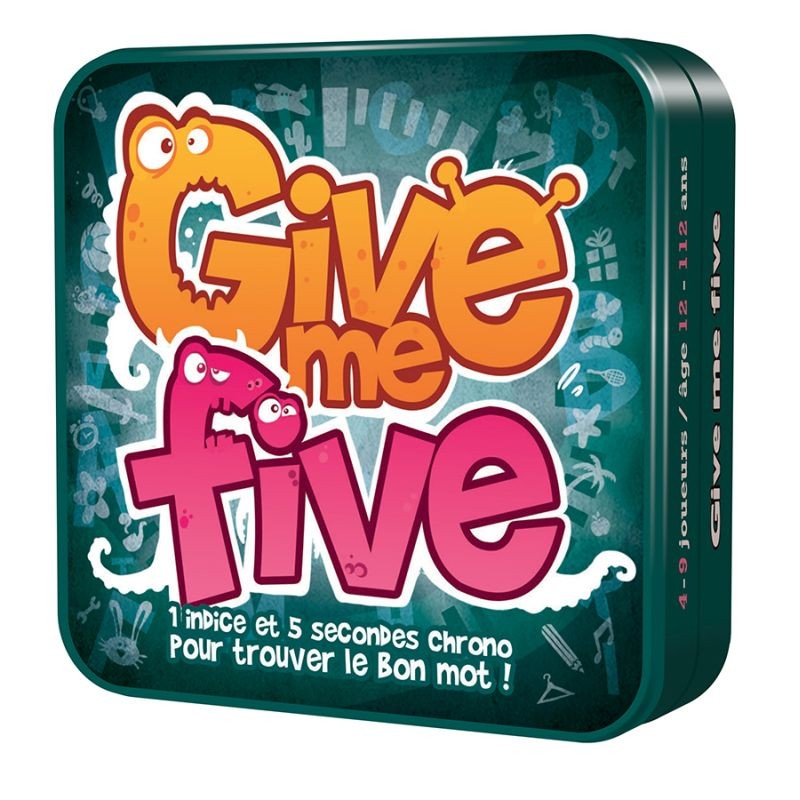 Give me Five - Boite vue de facev