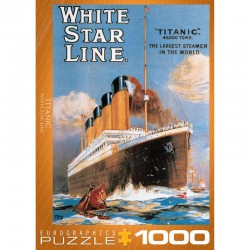 Puzzle 1000 pièces : Titanic