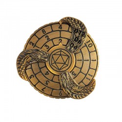 Dé Métal Spinner- Gold avec...