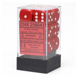 Set de 12 dés 6 - Opaque -...