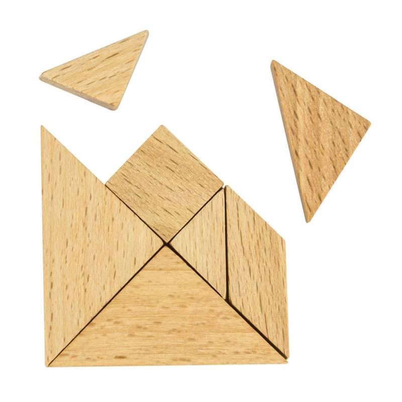 Tangrams en bois Puzzles Cadeaux de fête Casse-tête pour enfants enfants