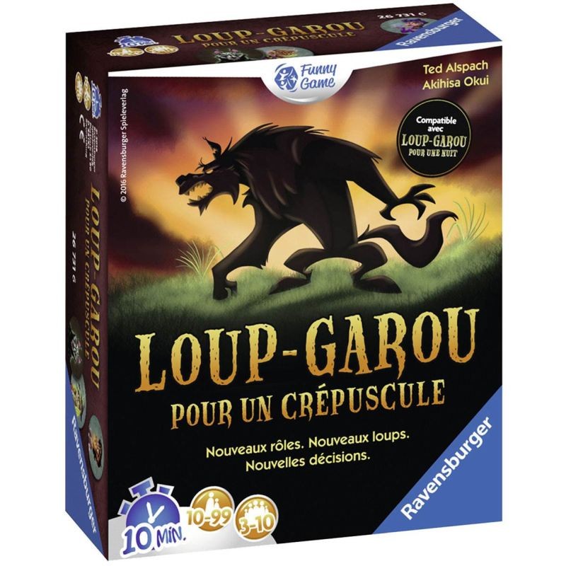 Acheter Loup Garou Pour Un Crepuscule - Jeux de société d’ambiance