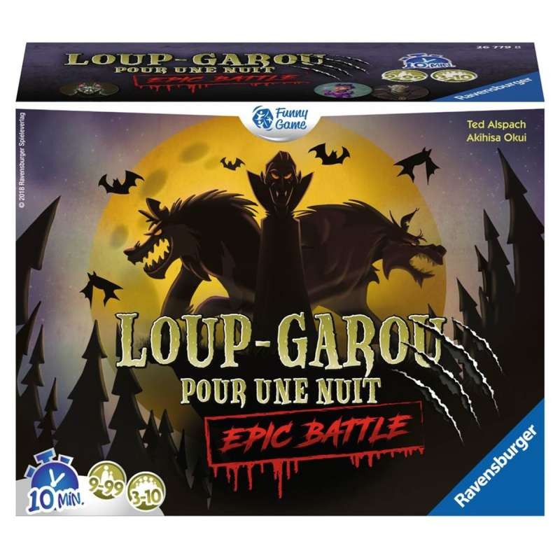 Acheter Loup Garou pour Une Nuit : Epic Battle - Jeux de société d