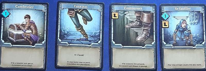 Clank - Cartes de départ