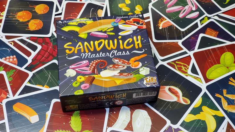 Sandwich MasterClass - Boîte et Cartes